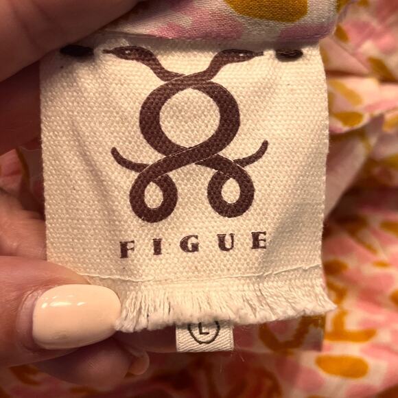 Figue Brielle Maxi Dress in Kenyan Mosaic Print Large - Picture 9 of 9